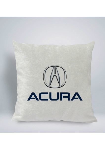 Gift Acura Tasarımlı Kare Araç Koltuk Yastığı-1