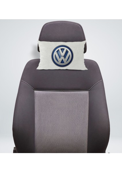 Gift Volkswagen Tasarımlı Dikdörtgen Araç Koltuk Yastığı-1 fiyatları