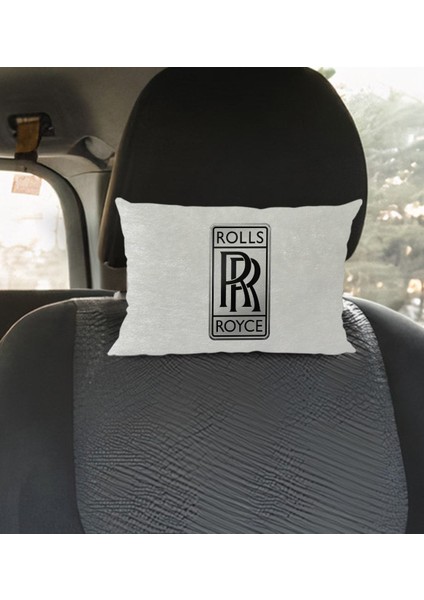 Gift Rolls Royce Tasarımlı Dikdörtgen Araç Koltuk Yastığı-1 modelleri
