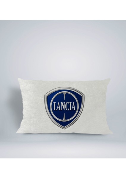 Gift Lancia Tasarımlı Dikdörtgen Araç Koltuk Yastığı-1