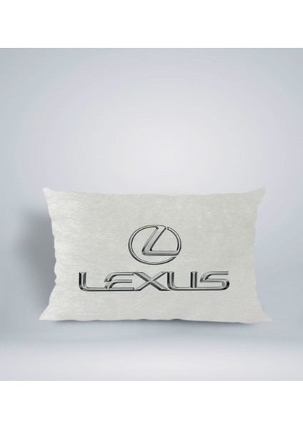 Gift Lexus Tasarımlı Dikdörtgen Araç Koltuk Yastığı-1