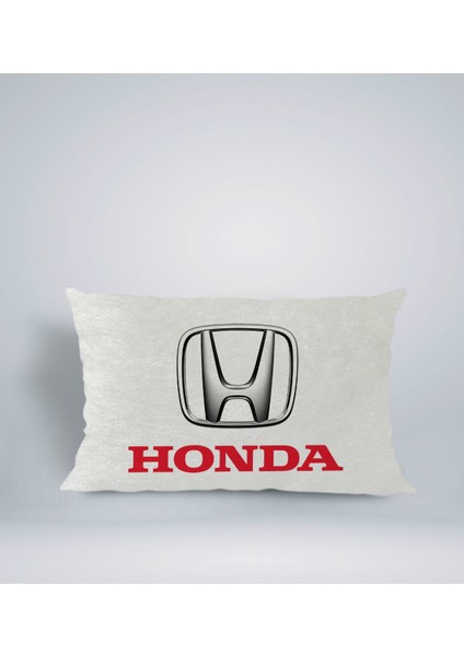 Gift Honda Tasarımlı Dikdörtgen Araç Koltuk Yastığı-1