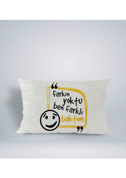 Gift Esprili Dikdörtgen Araç Koltuk Yastığı-1