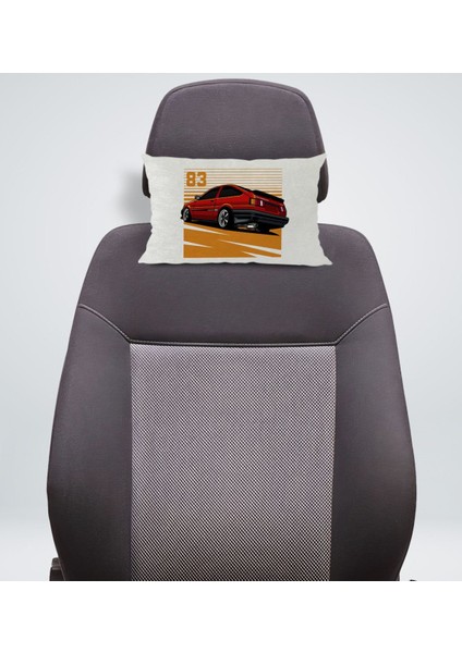 Gift Drift Car Tasarımlı Dikdörtgen Araç Koltuk Yastığı-1 fiyatları