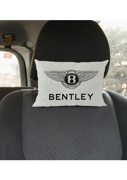Gift Bentley Tasarımlı Dikdörtgen Araç Koltuk Yastığı-1 modelleri