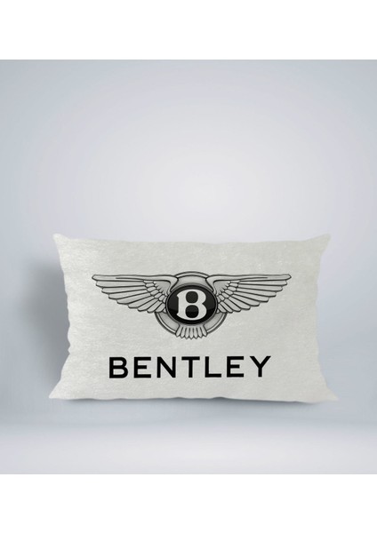 Gift Bentley Tasarımlı Dikdörtgen Araç Koltuk Yastığı-1