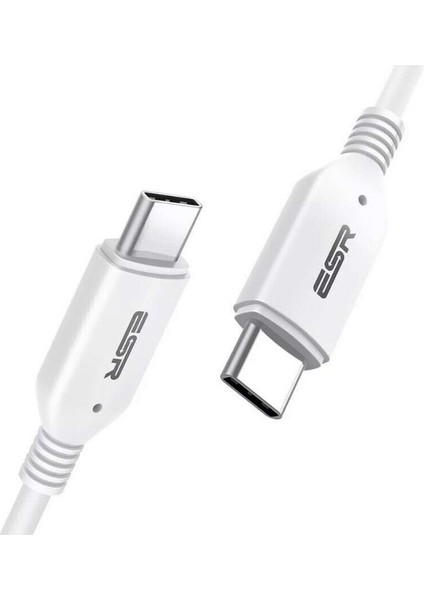 Usb-C To Usb-C Pd Kablo, 1.8m, Beyaz