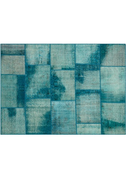 Gerçek El Dokuma Eskitme Halı 160 x 230 cm 5728