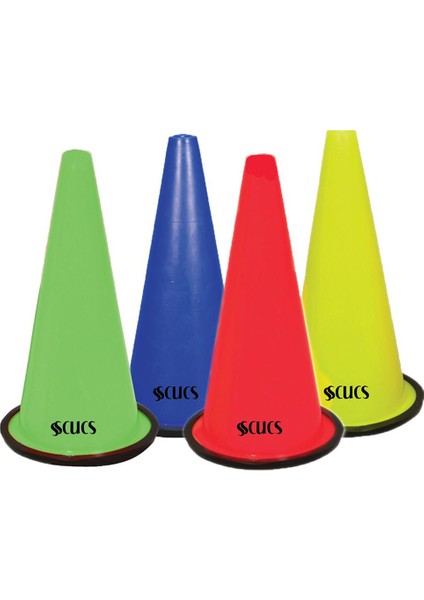 Scucs 38 cm Antrenman Hunisi 10'lu Karışık Renk Scx 1101