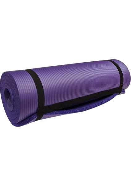 15 mm Pilates Minderi Yoga Mat Mor