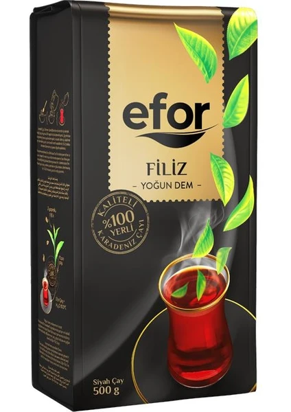 Efor Filiz Dökme Siyah Çay - 500gr