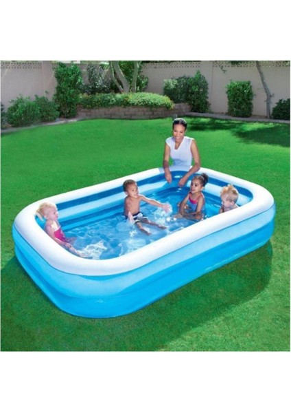 Şişme Jumbo Aile Havuzu 12819 + Örtü + Pompa Set modelleri