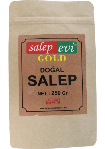 Salep Doğal Saf Katkısız Öğütülmüş Toz Sahlep İçimlik ve Dondurma 250 gr