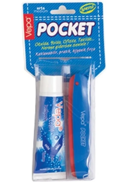 Pocket Macunlu Diş Fırçası