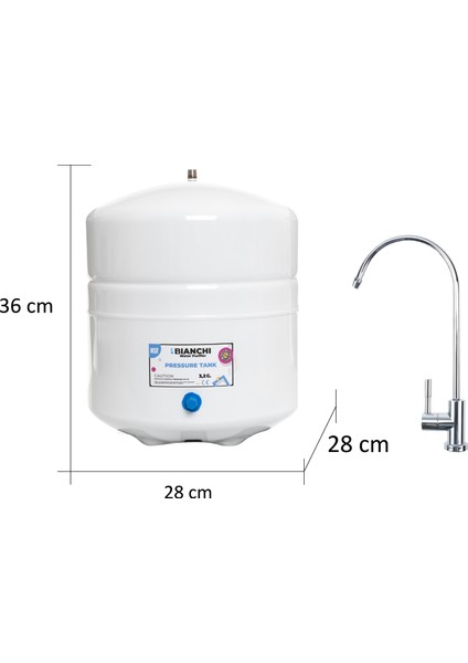 8 Aşamalı Pompalı Alkali-Detox Su Arıtma Cihazı modelleri