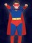 Superman Kostümü Kaslı 1