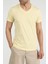 Erkek V Yaka T-Shirt Neo-Alpes Açık Sarı 3