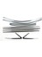 Audi A3 Hb 2013-2021 Cam Çıta Çerçevesi Komple Set Kromu Nikelajı 8 Parça Full Set 1