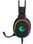 ROGUE Siyah USB 7.1 Surround RGB Ledli Gaming Esnek Mikrofonlu Oyuncu Kulaklık 3