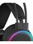 ROGUE Siyah USB 7.1 Surround RGB Ledli Gaming Esnek Mikrofonlu Oyuncu Kulaklık 5