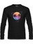 Lordd T-Shirt Summer Night Lights Siyah Erkek Sweatshirt 1