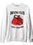 Lordd T-Shirt Boks Kulübü - Fight Beyaz Erkek Kalın Sweatshirt 1