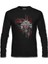 Lordd T-Shirt World Of Warcraft - Horde Logo In Cahins Siyah Erkek Sweatshirt 1