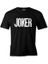 Lordd T-Shirt Joker - Texture Siyah Erkek T-Shirt 1