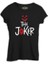 Lordd T-Shirt The Joker - Look Siyah Kadın T-Shirt 1