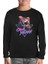 Lordd T-Shirt Yeah - Baykuş Siyah Çocuk Sweatshirt 1