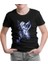 Lordd T-Shirt Stairs To The Moon - Astronotlar Siyah Çocuk T-Shirt 1