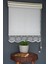 Çift Mekanizmalı Tül Stor Perde Rac-04 Beyaz Renk Etekli 280 x 200 cm 3