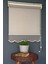 Çift Mekanizmalı Tül Stor Perde Vt-05 Karamel Renk Etekli 280 x 200 cm 3