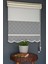 Çift Mekanizmalı Tül Stor Perde Dacuz-94 Kırık Beyaz Renk Etekli 280 x 200 cm 1