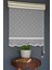 Çift Mekanizmalı Tül Stor Perde Dacuz-94 Kırık Beyaz Renk Etekli 280 x 200 cm 2