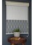 Çift Mekanizmalı Tül Stor Perde Dacuz-204 Kırık Beyaz Renk Eteksiz 280 x 200 cm 1