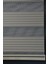 Zebra Stor Perde Kb-02 Siyah & Ekru Renk Eteksiz Blackout-Karartma 150 x 200 cm 3