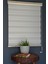 Zebra Stor Perde Dp-02 Ekru Renk Eteksiz Dar Pliseli 90 x 200 cm 2