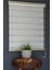 Zebra Stor Perde Dp-01 Beyaz Renk Eteksiz Dar Pliseli 150 x 260 cm 2