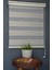 Zebra Stor Perde Kb-02 Siyah & Ekru Renk Eteksiz Blackout-Karartma 160 x 200 cm 1