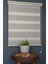 Zebra Stor Perde Kb-02 Siyah & Ekru Renk Eteksiz Blackout-Karartma 160 x 200 cm 2