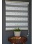 FT-983 Turkuaz Renk Eteksiz Zebra Stor Perde 1