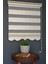 Zebra Stor Perde FT-980 Beyaz Renk Etekli 160 x 200 cm 1