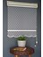 Çift Mekanizmalı Tül Stor Perde Dacuz-210 Kırık Beyaz Renk Etekli 280 x 200 cm 2