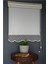 Çift Mekanizmalı Tül Stor Perde Dacuz-210 Kırık Beyaz Renk Etekli 280 x 200 cm 3