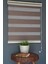 Zebra Stor Perde Kb-06 Koyu Kahverengi Renk Eteksiz Blackout-Karartma 210 x 260 cm 1