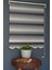 Zebra Stor Perde Mf-10 Krem, Bondi Mavisi & Bordo Renk Etekli 90 x 200 cm 2