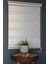 DK-103 Pudra & Beyaz Renk Eteksiz Zebra Stor Perde 2