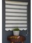 Zebra Stor Perde Dp-01 Beyaz Renk Etekli Dar Pliseli 210 x 200 cm 1