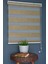 Zebra Stor Perde JK-284 Kahverengi Renk Eteksiz Bambu 120 x 200 cm 1
